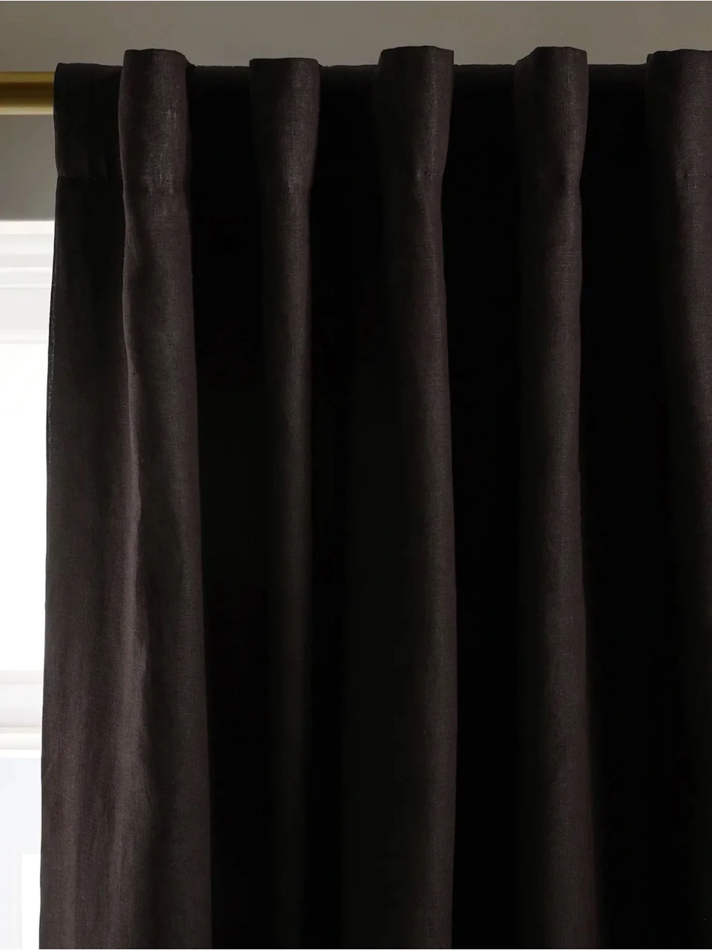 NWOT Quince 96x96 in Storm Linen Blackout Drapery Panel - Each Panel is $154
